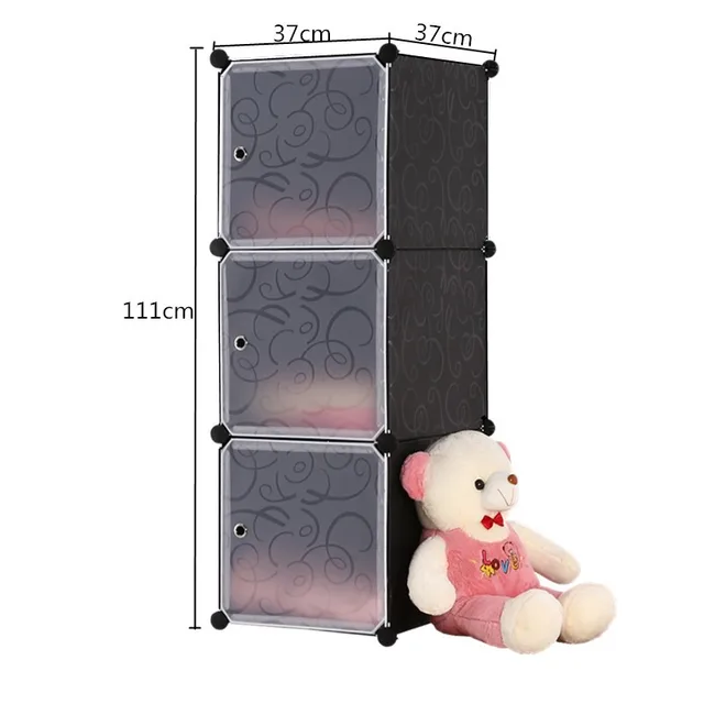 Aliexpress Simple Wardrobes Diy Pvc Fold Portable Storage Simple Wardrobes Diy Pvc Fold Portable Storage Cabinet Dormitory Steel Frame Embly Lockers Student Wardrobe Free