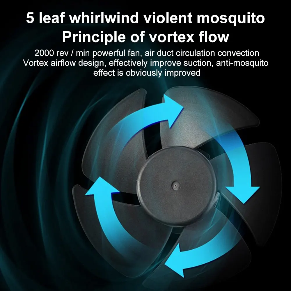 Новая лампа-ловушка для комаров, светодиодный USB мощный вредитель, лампа для уничтожения насекомых, УФ-ночник для комары мухи, электрический контроль отпугивателя
