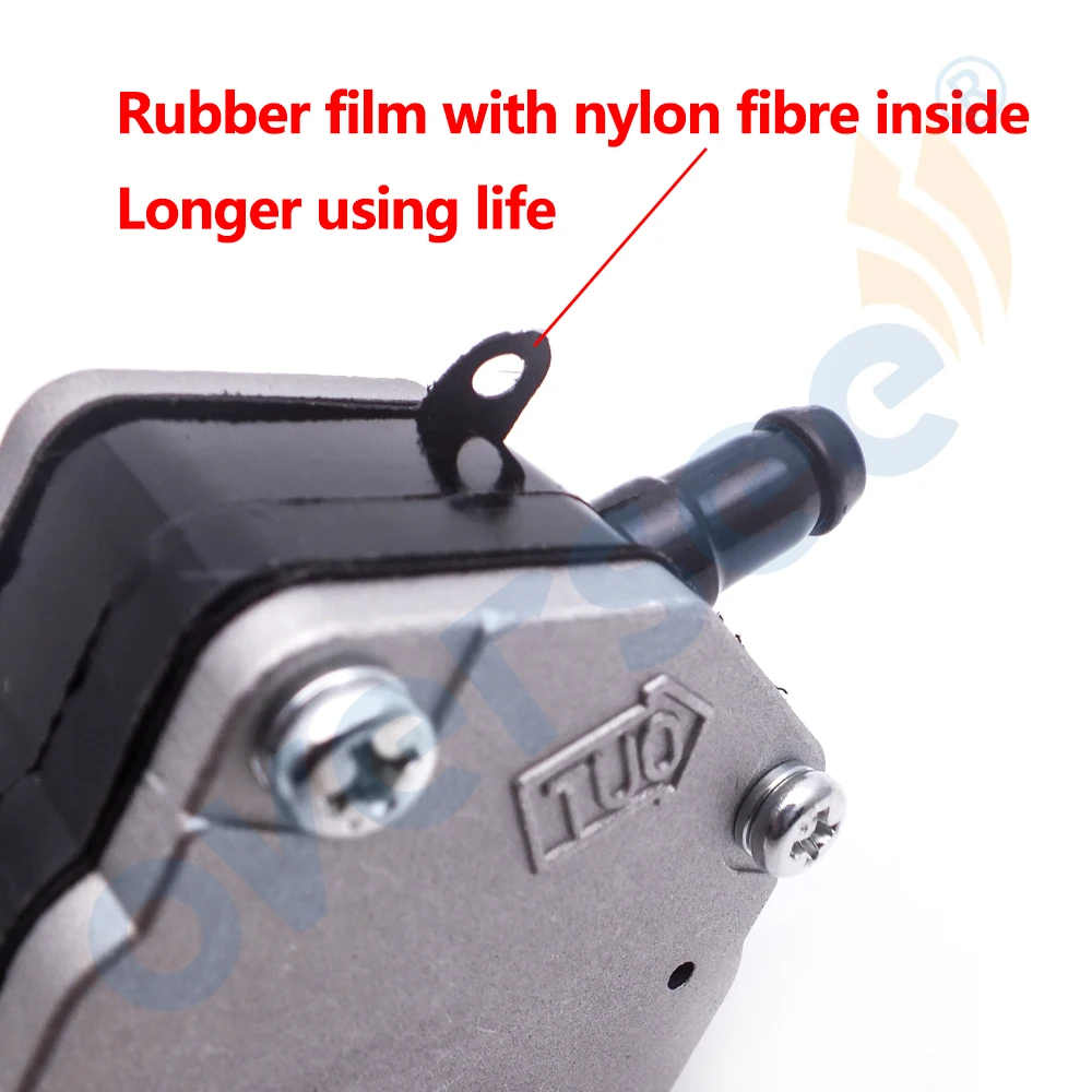 

6E5-24410 Fuel Pump Assy 8mm Fuel Connector For Yamaha 200HP 275HP 300HP LZ V4 V6 Outboard Engine Boat Motor 6E5-24410-10