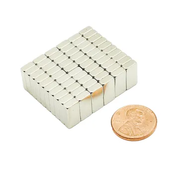 

Magnet NdFeB Block Strong Powerful for 12.7x6.35x3.18(+/-0.1) mm Neodymium Magnets High Temp. Water Filter Magnets 20pcs