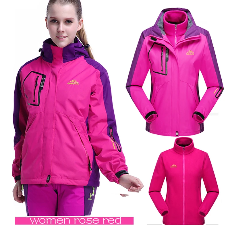 Куртка женская и мужская теплая водонепроницаемая из трех предметов|jacket lace|jacket