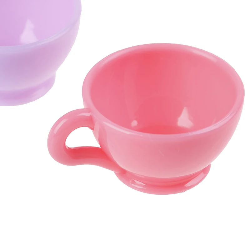 Милая чашка для миниатюрного кукольного домика кофейная чашка кухонная комната еда напиток домашняя посуда декорации случайный цвет