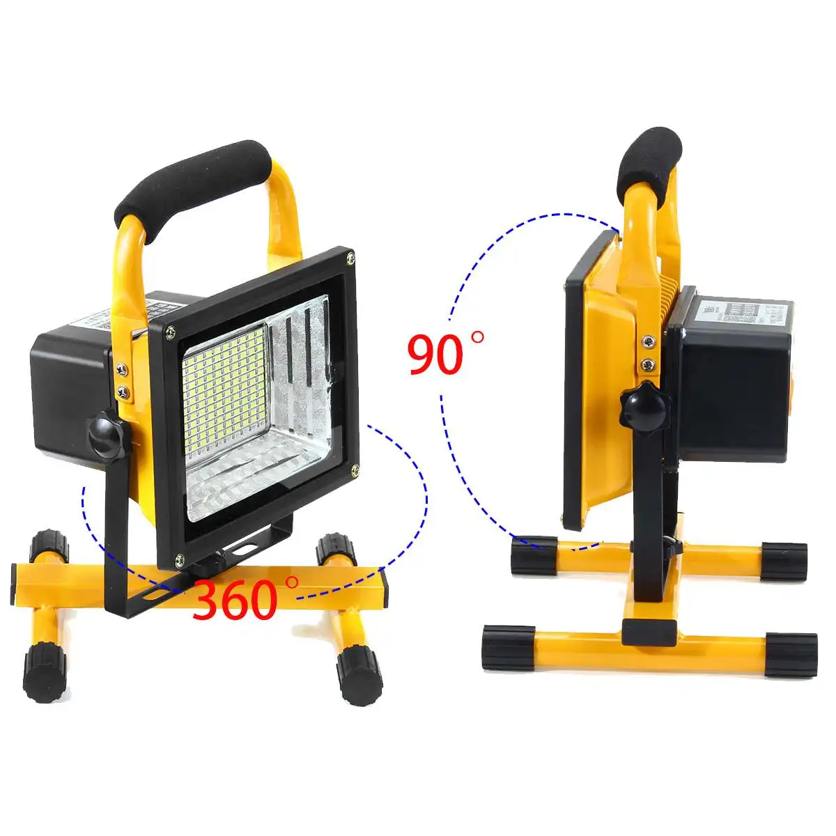 500W 130 LED Rechargeable Floodlight Waterproof Spot Work Camping Outdoor Handheld Work Lights Powe