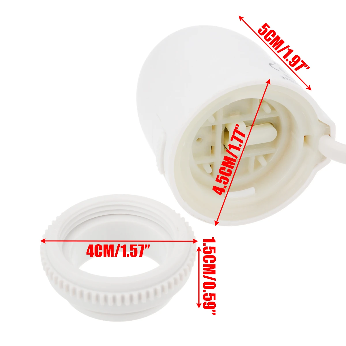 Mayitr Electric Thermal Actuator Manifold For Underfloor Heating Thermostat Plumbing Valve NC AC 230V