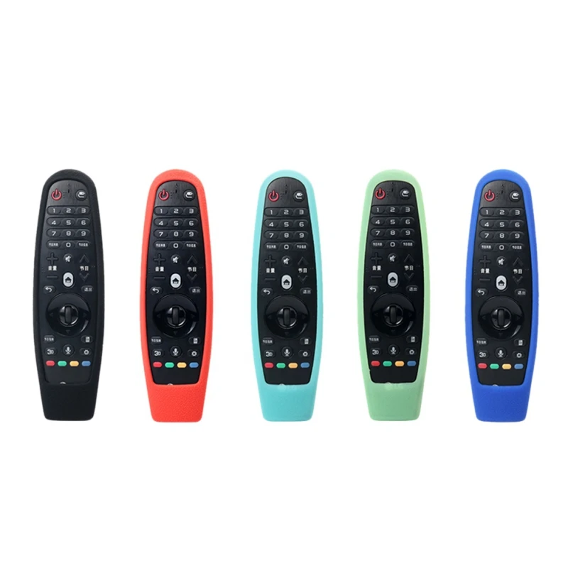 2019 Remote Control Cover Silicone Transparent TV Remote Control Case