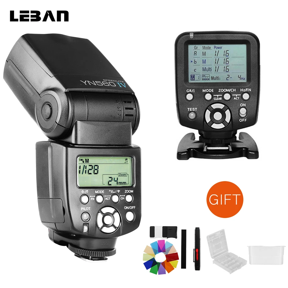 Yongnuo YN560IV Wireless Flash With YN560TX Flash Controller Trigger