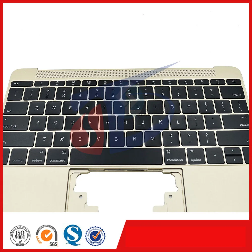 Год золото для MacBook 12 дюймов Retina a1534 клавиатура Topcase topcover ладоней