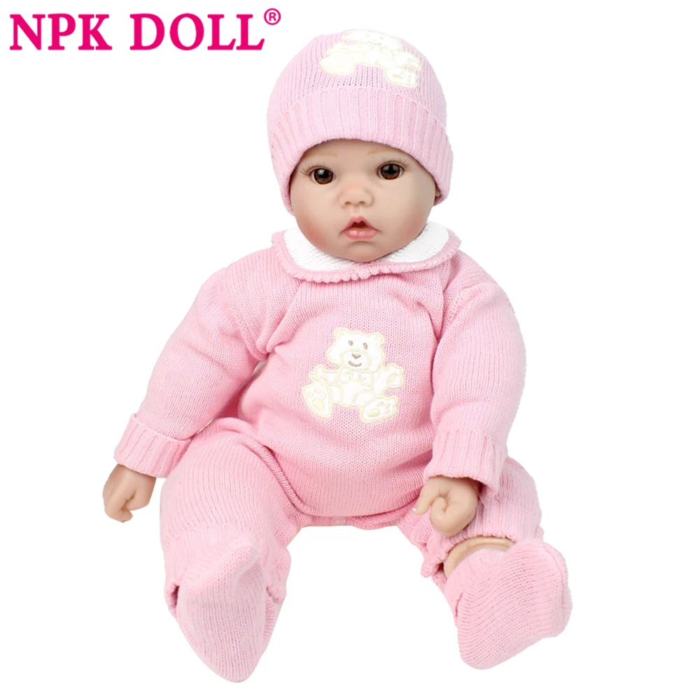 

NPKDOLL bebe reborn dolls with soft silicone girl body newborn baby toys for girl dolls solid cheaper price reborn bebe dolls