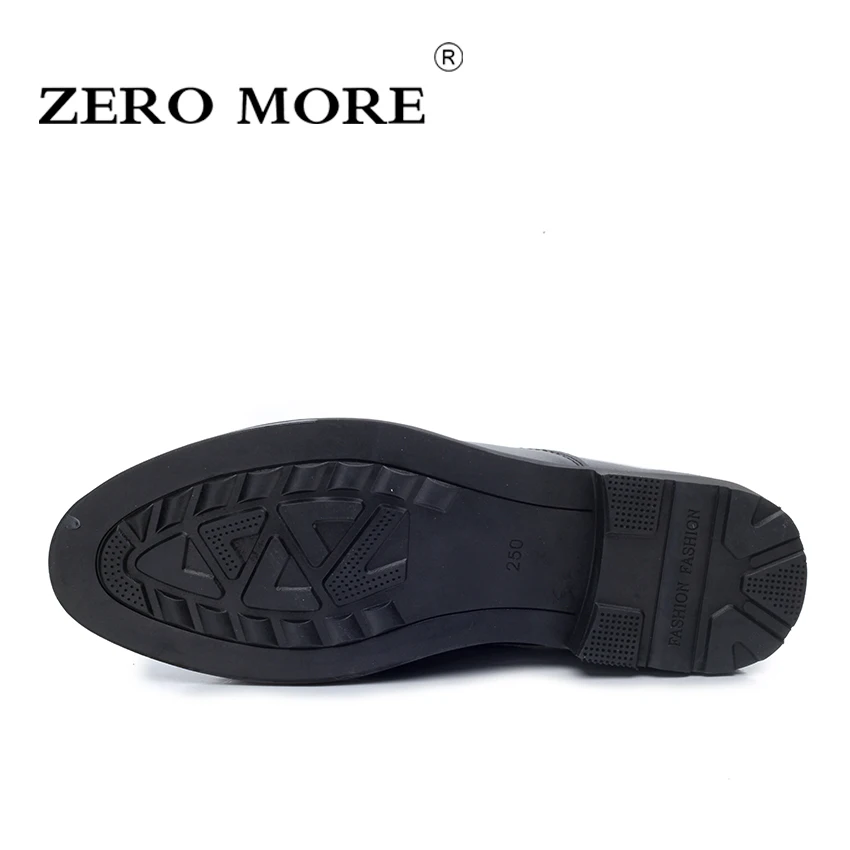ZERO MORE Slip On Men Shoes Split Leather Casual Fashion Pointed Toe Loafers Men Dress Business Solid Formal Men's Shoes Black ZERO MORE Slip On Men Shoes Split Leather Casual Fashion Pointed Toe Loafers Men Dress Business Solid Formal Men's Shoes Black