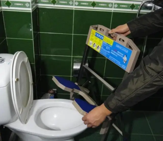 Senat Verwelkt Ausschreiben squatting toilet converter Stahl Chor hängen