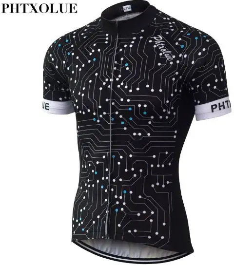Phtxolue летняя велосипедная майка MTB велосипедная одежда спортивная быстросохнущая горный одежда для велопрогулок, дышащая велосипедная одежда - Цвет: Cycling Jerseys Only