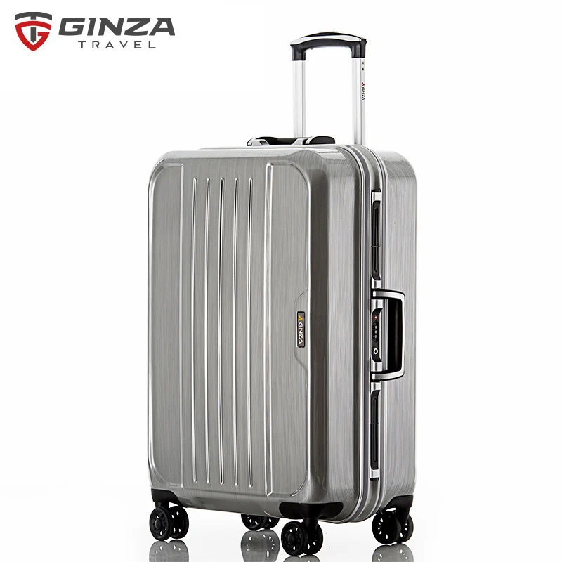 Ochtend Defilé Publiciteit Ginza Reizen koffer op wielen 24 inch grote capaciteit voor business man  fashion Goedkope rollende koffer|travel suitcase on wheels|business  suitcasesuitcase business - AliExpress