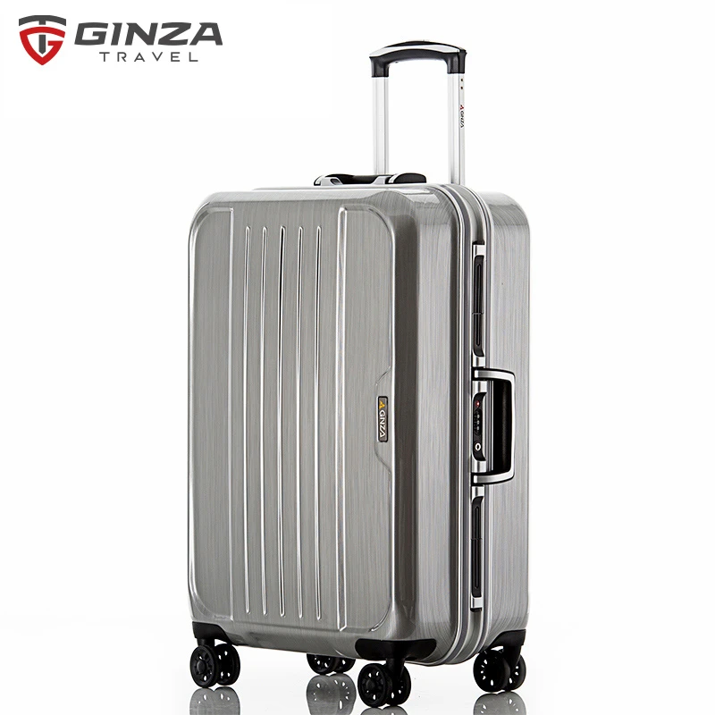 Ginza reise koffer auf rädern 24 zoll große kapazität für geschäftsmann  mode Günstige roll koffer|travel suitcase on wheels|business  suitcasesuitcase business - AliExpress
