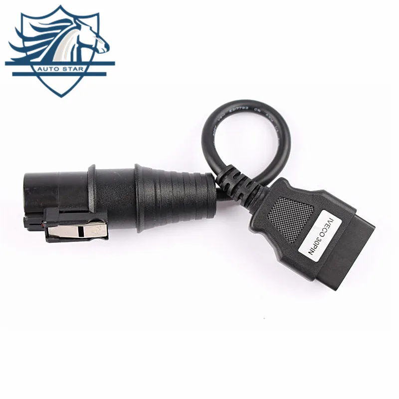 30Pin к OBD216Pin соединительный кабель адаптера для грузовиков IVECO средства