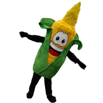 

Hot Sale Corn Mascot Costume Adult Size Halloween Outfit Fancy Dress Suit Free Shipping2019New