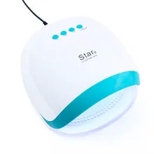 72 Вт Star4 УФ светодиодный двойной светильник Сушилка для ногтей 30 шт. светодиодный светильник для быстрой сушки всех типов УФ-Гель-лак ледяная лампа автозондирование маникюр