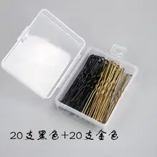 40 шт./компл. u-образный заколка для волос Плетеный инструмент для волос заколка металлическая шпилька для женщин аксессуары для волос Инструменты для укладки волос