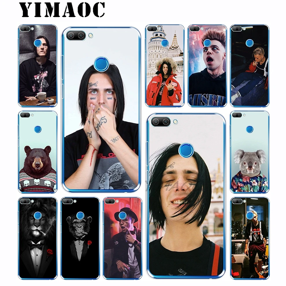 

FACE Rapper Russian Allj Soft Case for Huawei Honor 10 9 8X 8C 8 7C 7X 7A Pro 6A Lite Note 10 Nova 3i 3 2i Y6 Y7 Y9 Prime 2018