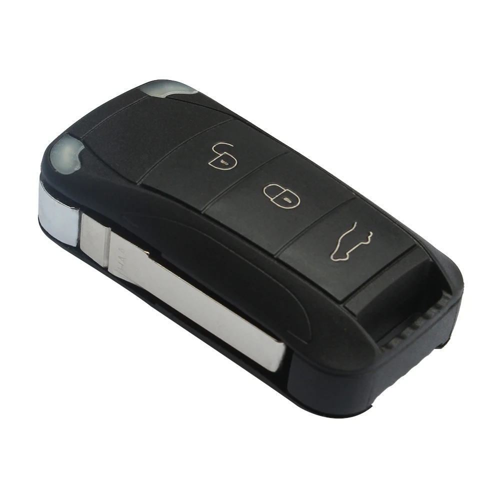 Prix pour Uncut À Distance De Voiture Shell Key Case Fob 3 + 1 Bouton pour Porsche Cayenne 2004-2010 Prix pour Uncut À Distance De Voiture Shell Key Case Fob 3 + 1 Bouton pour Porsche Cayenne 2004-2010