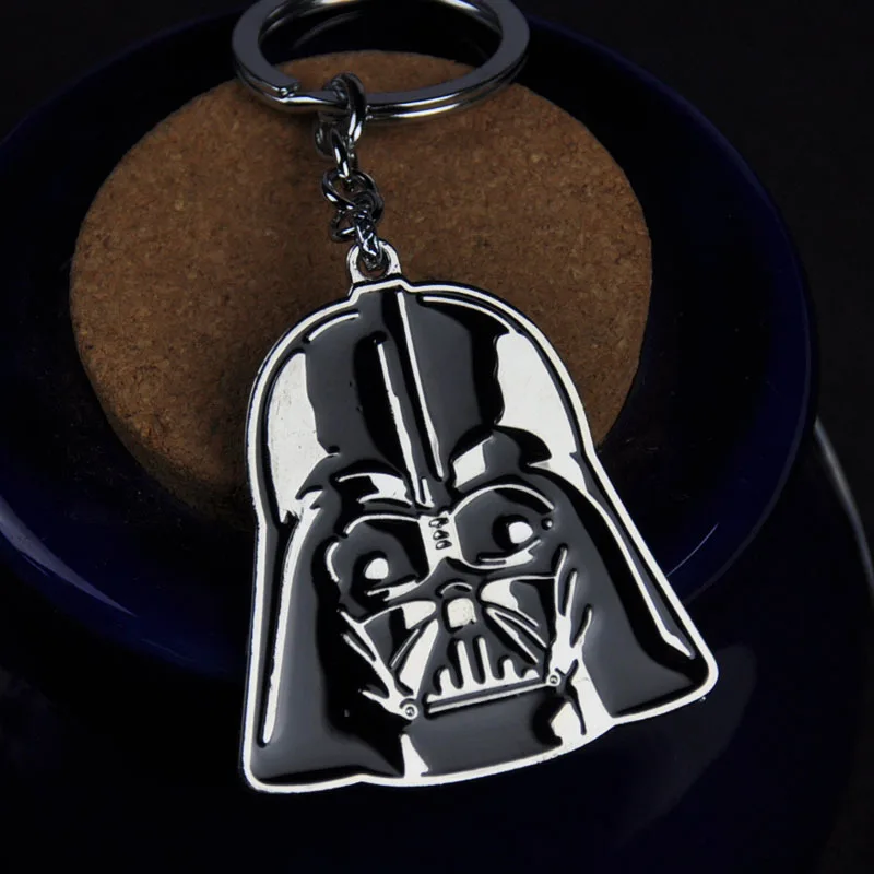 

Direct Star Wars Black Warrior mask Key Chain Gift car pendant small gift