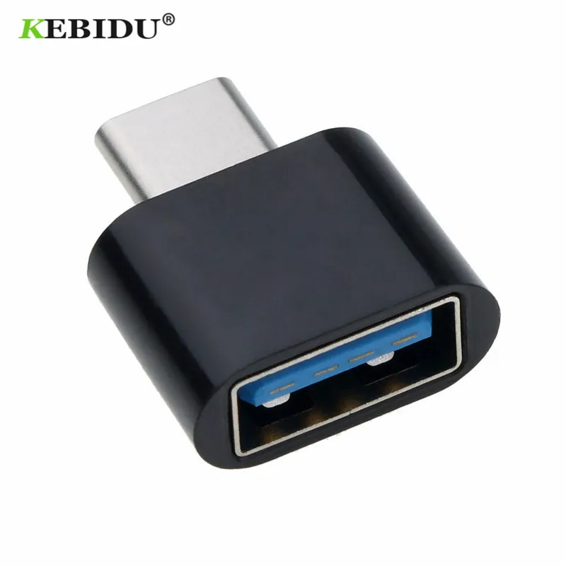 

KEBIDU USB 3.0 Type-C OTG Adapter Type C USB-C OTG Converter Cable USB Female to Type C Male Converter for Android Phones