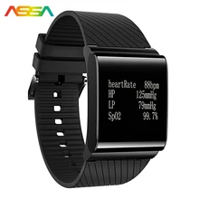 Sport Watches Men Watches X9 Plus 2017 Black Blood Pressure Monitoring OLED Watch Men Heart Rate Smart Watch Android & IOS Phone