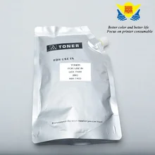 JIANYINGCHEN совместимый черный Заправка тонер Порошок Универсальный для Lexmark T430 1 кг в пакете