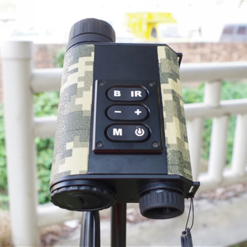 Multifunction Handheld Day And Night Rangefinder Military Hunting Digital Compass Night Vision