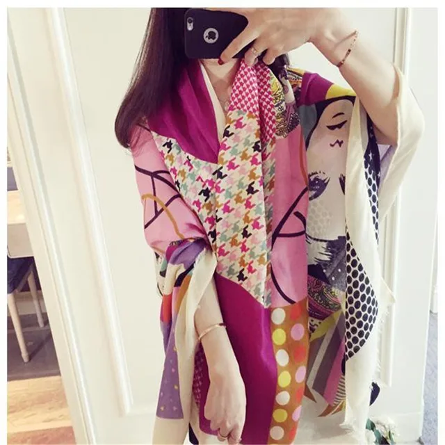 high quality fashion flash various patterns spell hit color cotton spell quality