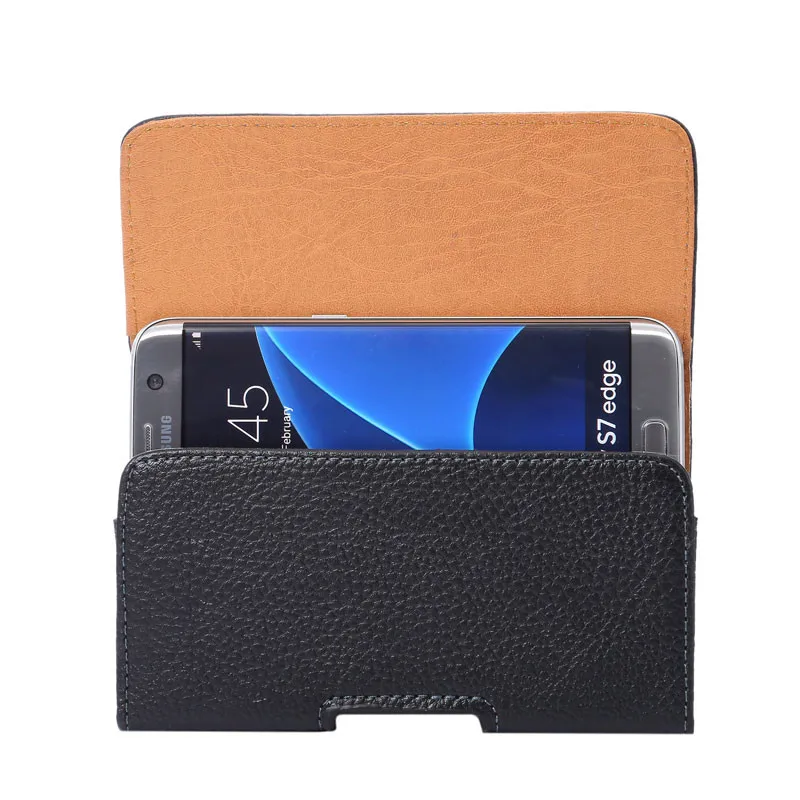 

New Pu Leather Pouch Holster Belt Clip Bag for Samsung Galaxy S7 S6 edge plus S5 S4 S3 Note 7 5 4 3 A9 A8 Mega Mens Waist Pack