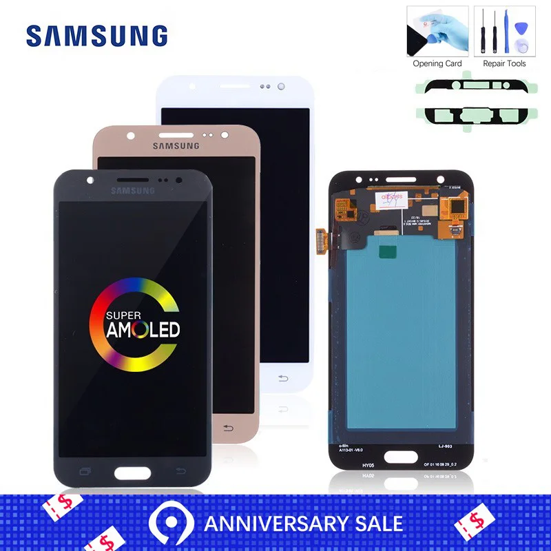 

5.0'' Original AMOLED LCD for SAMSUNG Galaxy J5 2015 J500 LCD Display Touch Screen SAMSUNG J500H J500FN J500F J500M SM-J500F