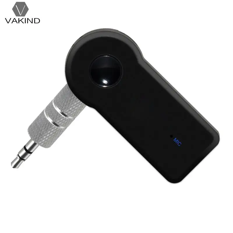 

Portable Mini Wireless Bluetooth Receiver BT 3.5mm AUX Audio Stereo Music Receiver Adapter with Microphone Support A2DP HFP DSP