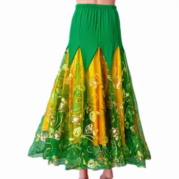 

2018 New Lady Cheap Ballroom Dancing Skirt Beauty Dancing Skirt Popular Durable Clothes For Woman Pretty Ballroom Dancing Dress