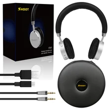 Shoot Wireless Bluetooth Headphone for iPhone Xiaomi lenovo meizu Phone built-in Microphone Xiomi headset DJ Music PK Bluedio t2