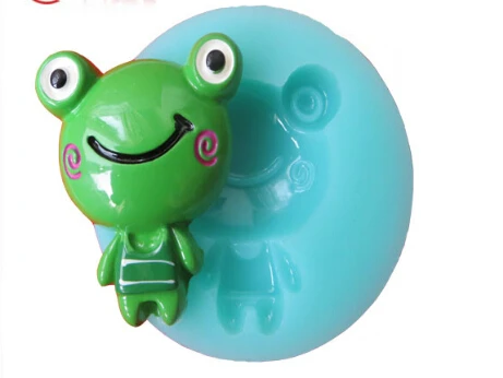 

Cartoon frog chocolate mold silicon fondant Cake decoration mold wholesale fondant mold