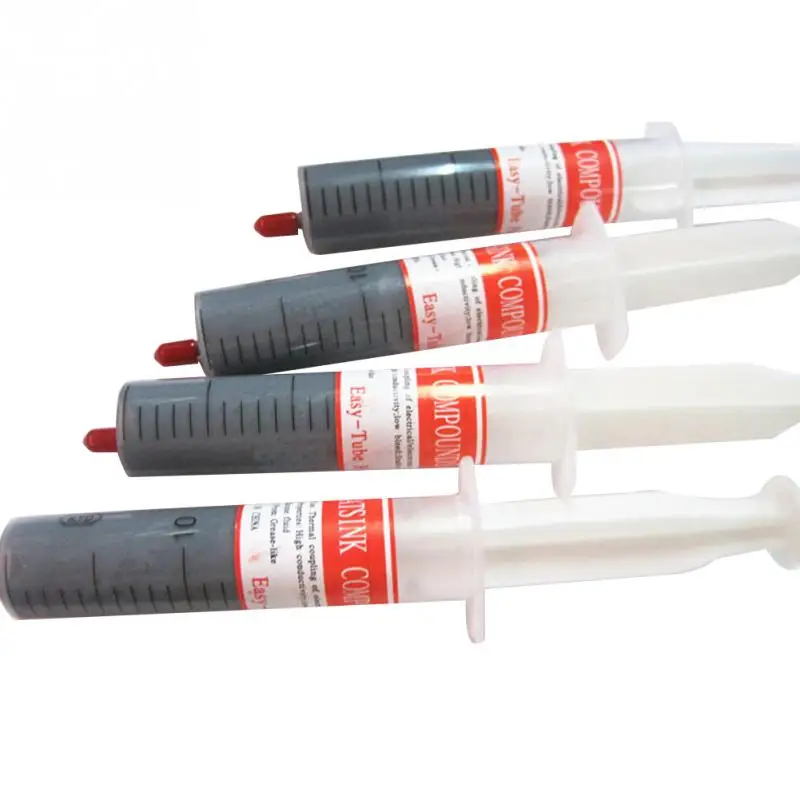 

Hot Selling 30g Syringe Silver Thermal Paste Grease Compound Silicone For PC CPU Heatsink Graphics Card