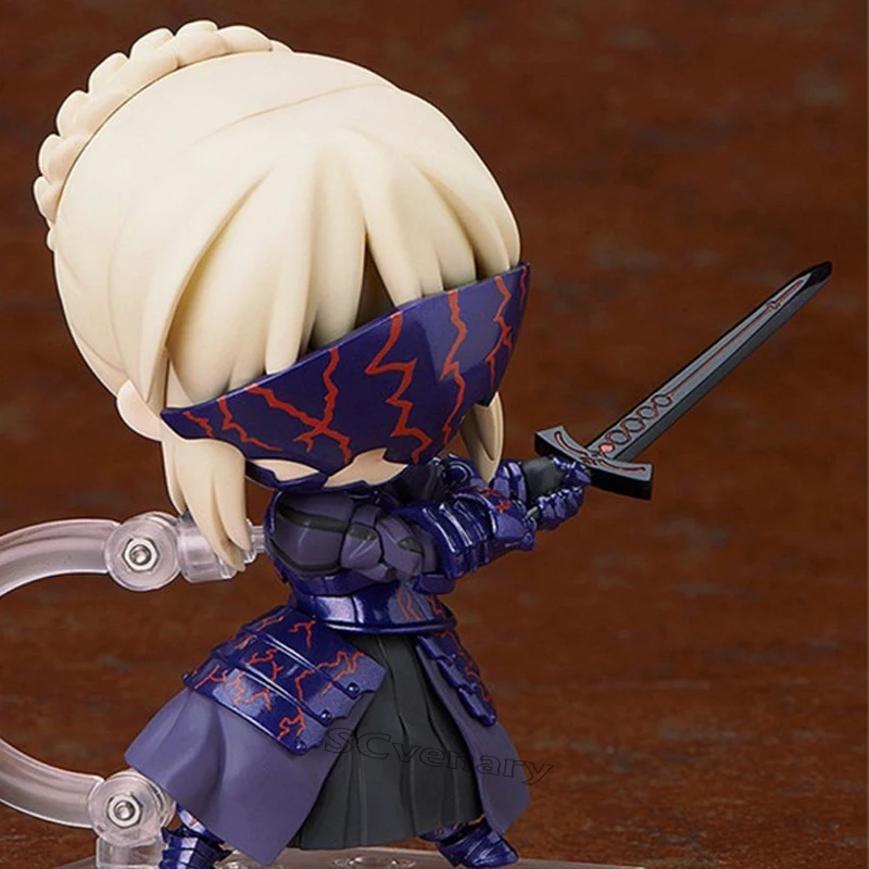 Аниме Fate Stay Nendoroid 363 ночной меч тьма женский рыцарь ПВХ фигурка Коллекция Модель