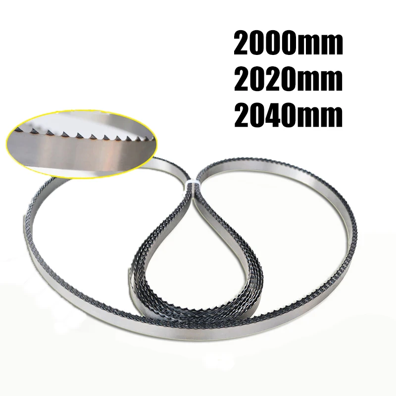 3Pcs (2000,2020,2040)*16*mm*4T Meat Band Saw Blades 2000mm 2020mm 2040mm Bone Blades Saw Blades For Meat Bone 1 3pcs stainless steel inner hole 8mm meat grinder parts blade for mgb series meat grinder replacement accessory blades