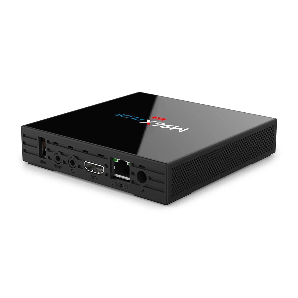 M96X плюс ТВ коробка Android7.1 коробке 2 ГБ/16 ГБ 4 К Box Amlogic S912 64 бит 8 ядер г + 5 Wi Fi BT4.0 LAN1000M