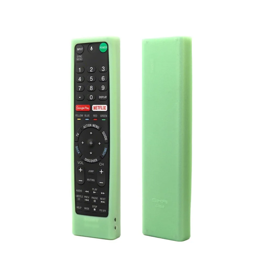Silicone Cover Case Protective Skin For Sony RMF-TX200C Smart TV Remote