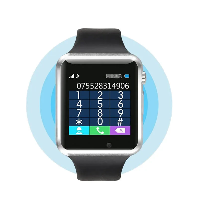 50 шт./лот Смарт часы A1 W8 с sim картой камера Bluetooth Smartwatch для Android ISO apple Носимых