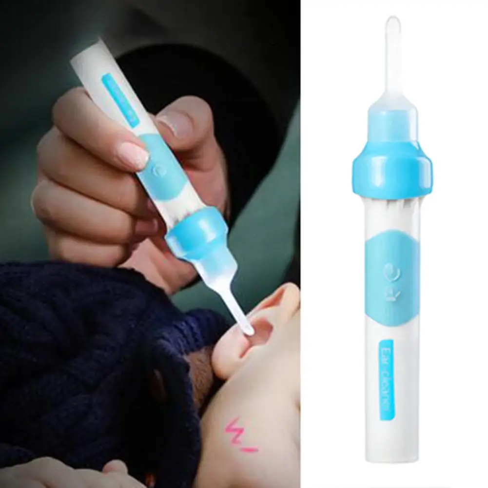 

Kids Adult LED Light Ear Cleaner Earwax Remover Soft Spiral Cleaner Ear-pick Clean Tools Ear Care Kit Safety Ear Pick Spoon Tool