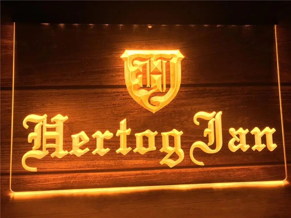 

A234 Hertog Jan Bar Holland Beer Plastic Crafts LED Neon Light Signs