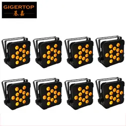 TP-G3045-5IN1 12x15 W RGBWA 5IN1 светодиодные par-прожекторы свет черный Утюг живопись DMX512, Master/slave, авто, звук активных Диско/вечерние