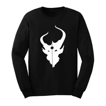 

Loo Show Mens Demon Hunter Rock Long Sleeve T-Shirts Casual Men Tee
