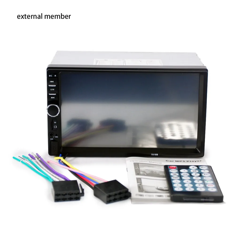 Cheap YUANMINGSHI 2 Din Car Radio Player 7