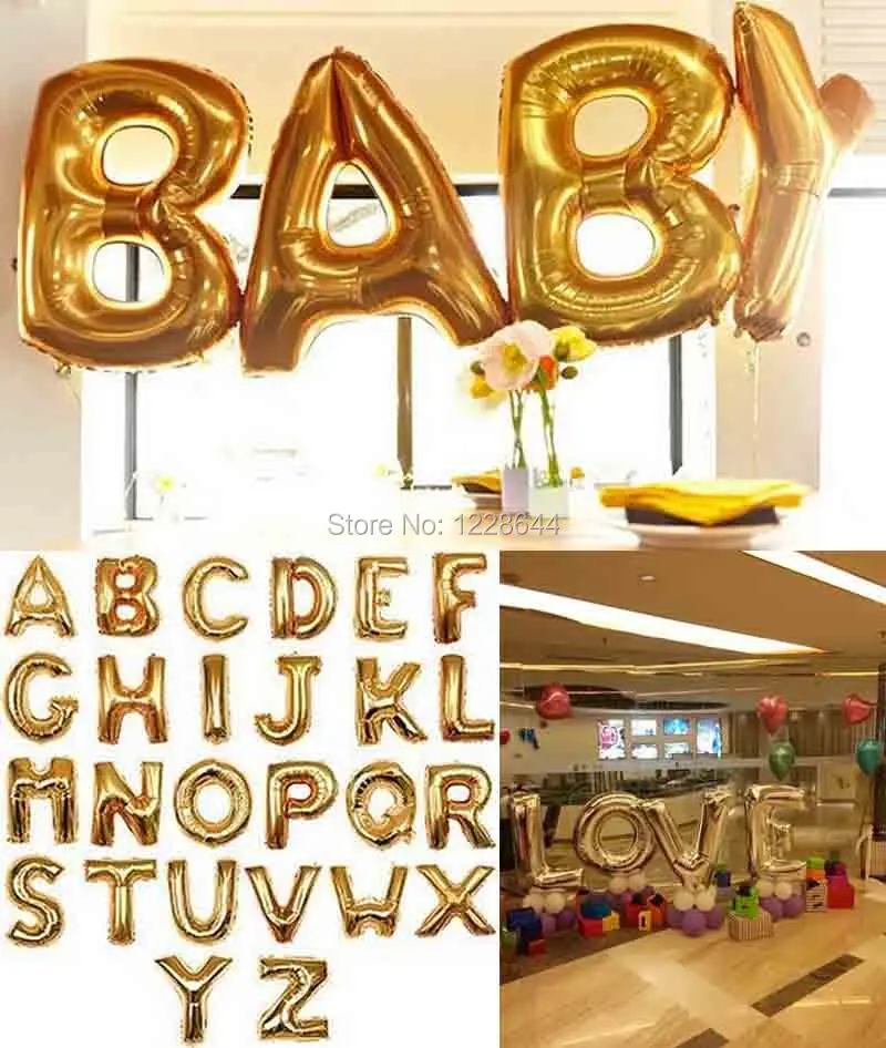 DH_40 inch letter -gold -1