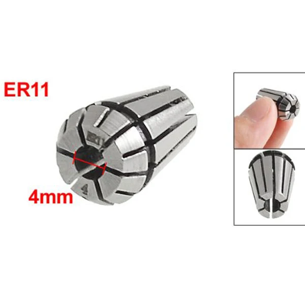 4 мм Супер точность ER11 Цанга CNC патрон мельница Серебро новый VEC07 P0.11 | Инструменты