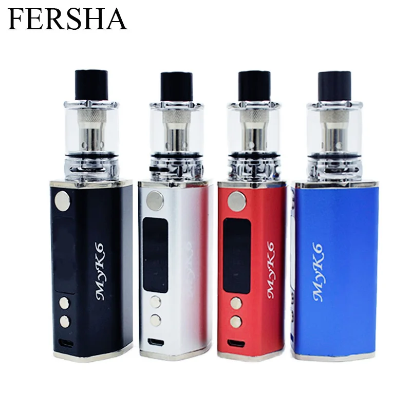 FERSHA 80 Вт vape высокой мощности Регулируемый кальян мод комплект 0.2ohm электронная
