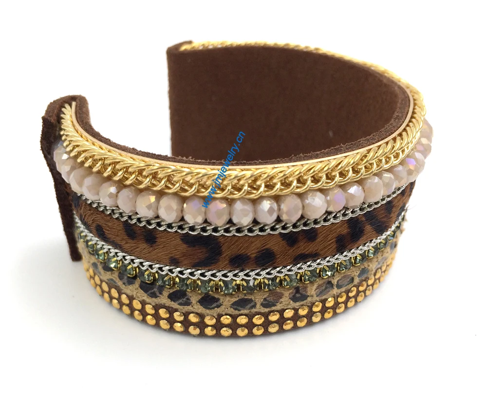 New European Jewelry Suppliers handmade weaving bracelet metal gypsy bracelet tibetan bangle for